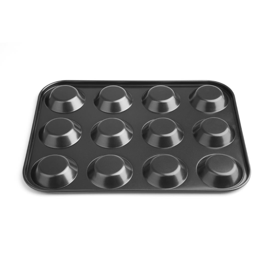 Vogue Non Stick Mini Muffin Tray 12 Cup - 315x238x14mm 12 1/2x9 1/4x0 1/2"