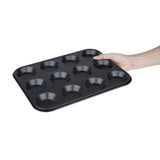 Vogue Non Stick Mini Muffin Tray 12 Cup - 315x238x14mm 12 1/2x9 1/4x0 1/2"