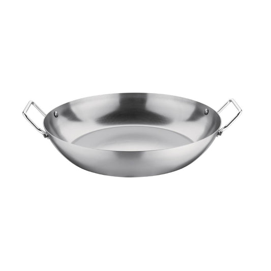 Vogue Paella Pan Carbon Steel - 325mm 13"