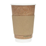 Fiesta Recyclable Cup Sleeve for 12oz/16oz Hot Cup (Pack 1000)