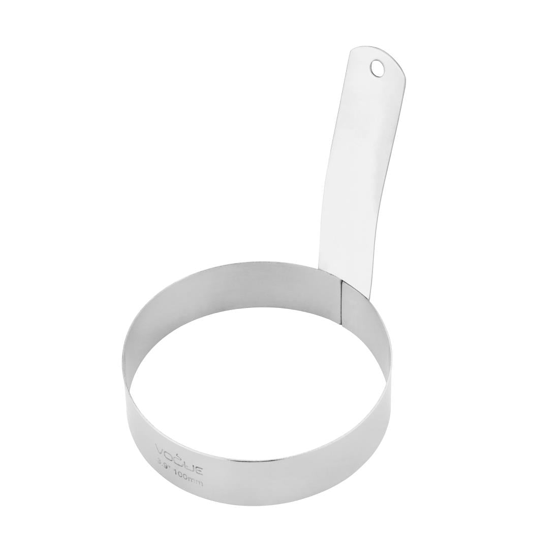 Vogue Long Handled Egg Ring - 100mm 4"