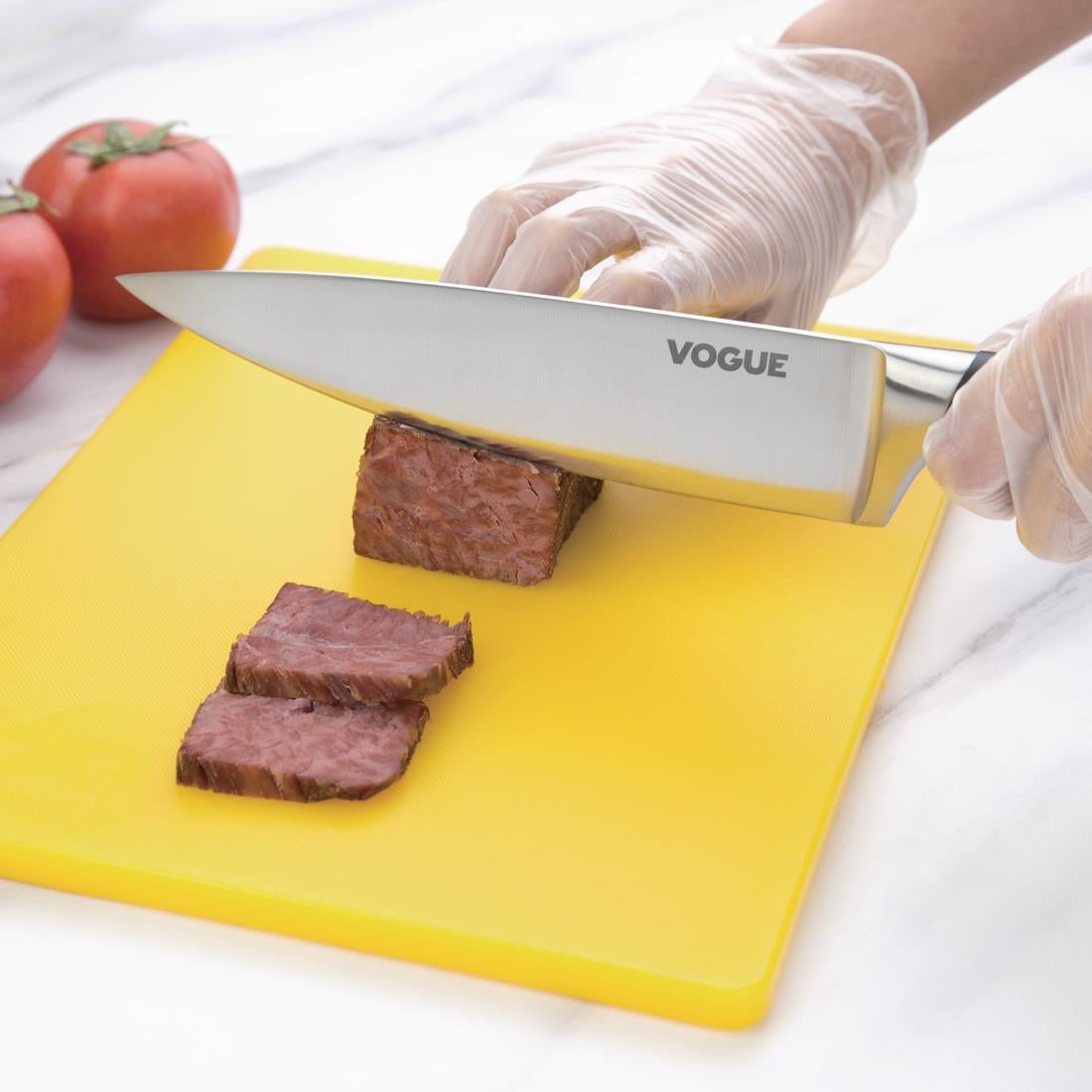 Vogue Soft Grip Chef's Knife St/St - 200mm 8"