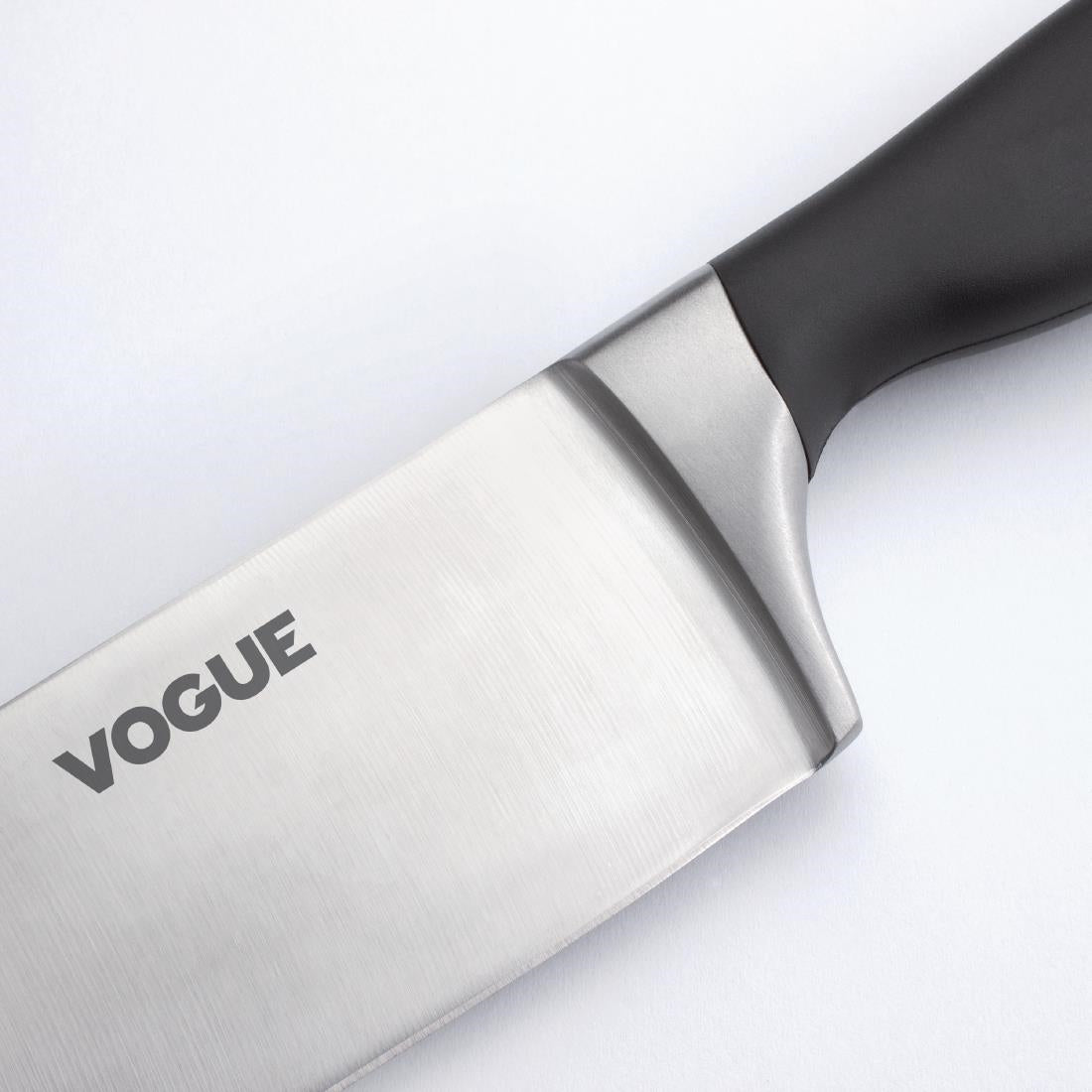 Vogue Soft Grip Chef's Knife St/St - 254mm 10"