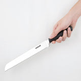 Vogue Soft Grip Bread Knife St/St - 200mm 8"