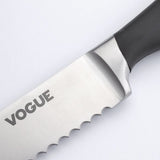 Vogue Soft Grip Bread Knife St/St - 200mm 8"