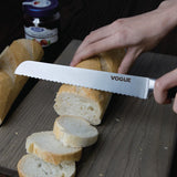 Vogue Soft Grip Bread Knife St/St - 200mm 8"