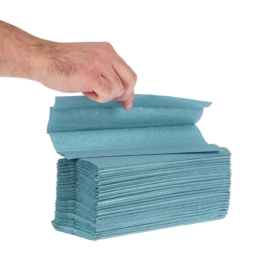 Jantex Blue C-Fold Hand Towel 1ply (Pack 12 x 220 sheets)
