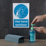 Jantex Blue C-Fold Hand Towel 1ply (Pack 12 x 220 sheets)