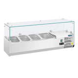 Polar G-Series Countertop Prep Fridge 3x 1/3GN & 1x 1/2GN