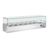 Polar G-Series Countertop Prep Fridge 5x GN 1/3 & 1x GN 1/2