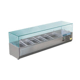 Polar G-Series Countertop Prep Fridge 5x GN 1/3 & 1x GN 1/2