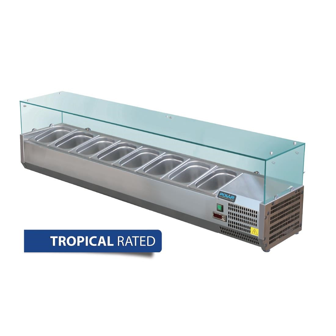 Polar G-Series Countertop Prep Fridge 8x 1/3GN