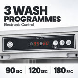 Asber Tech Line Underbench Dishwasher - GE-500BDD