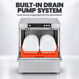 Asber Tech Line Underbench Dishwasher - GE-500BDD