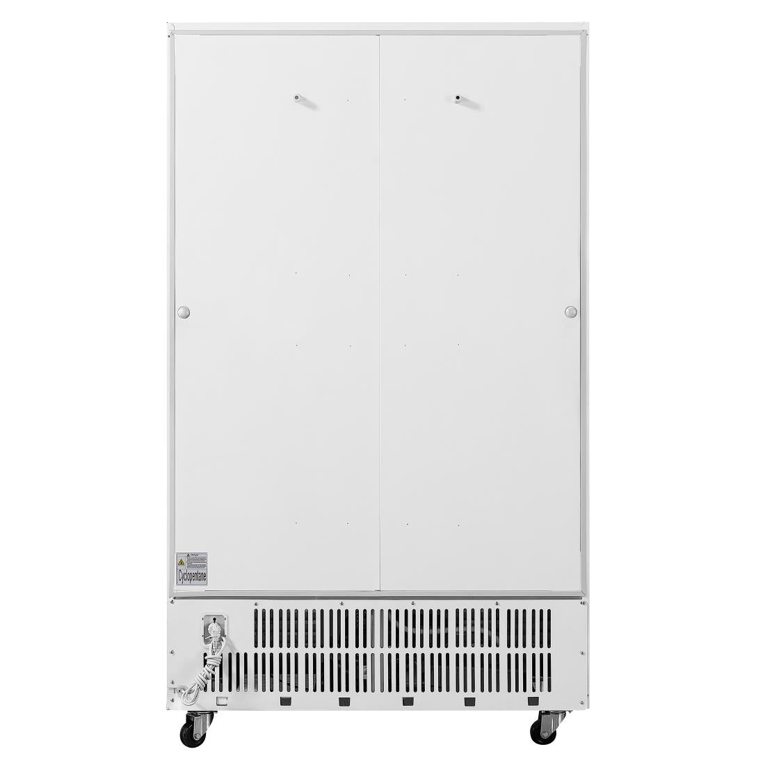Polar G-Series Upright Display Cooler with Light Box Sliding Door - 950Ltr