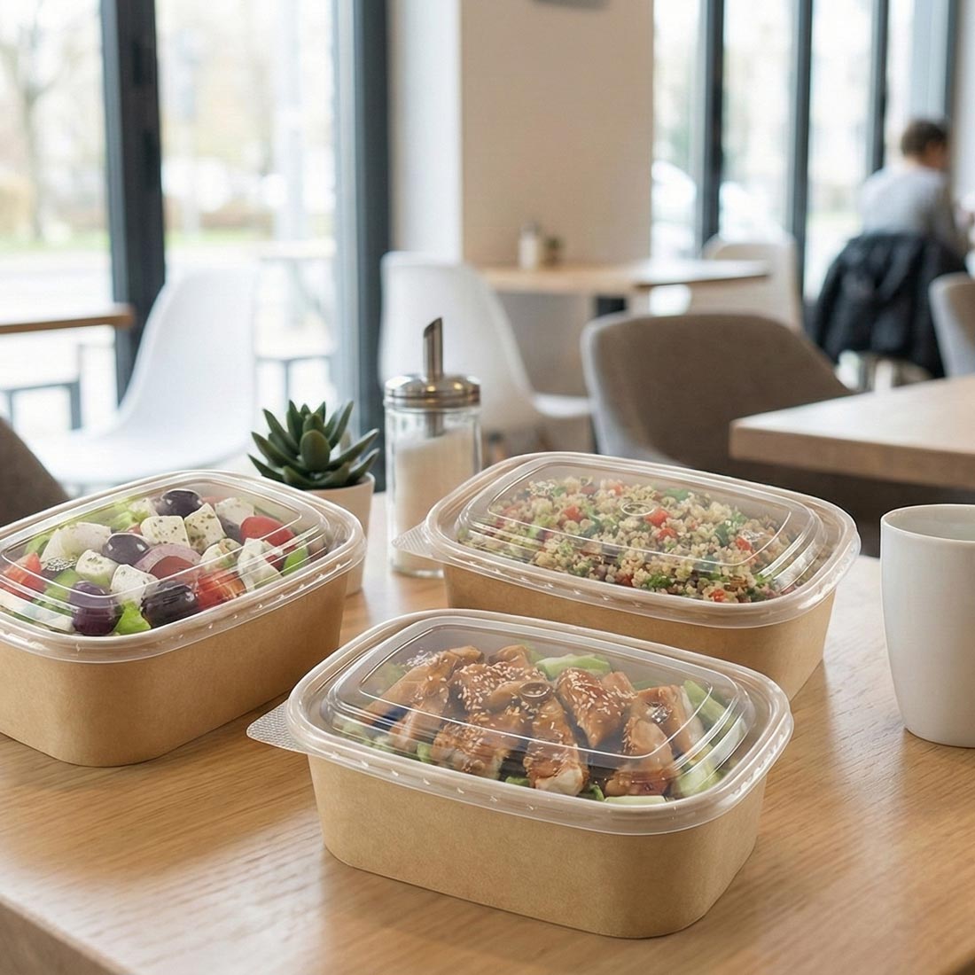 PakMax PP Rectangular Bowl Lid - KPRB-PP-LID