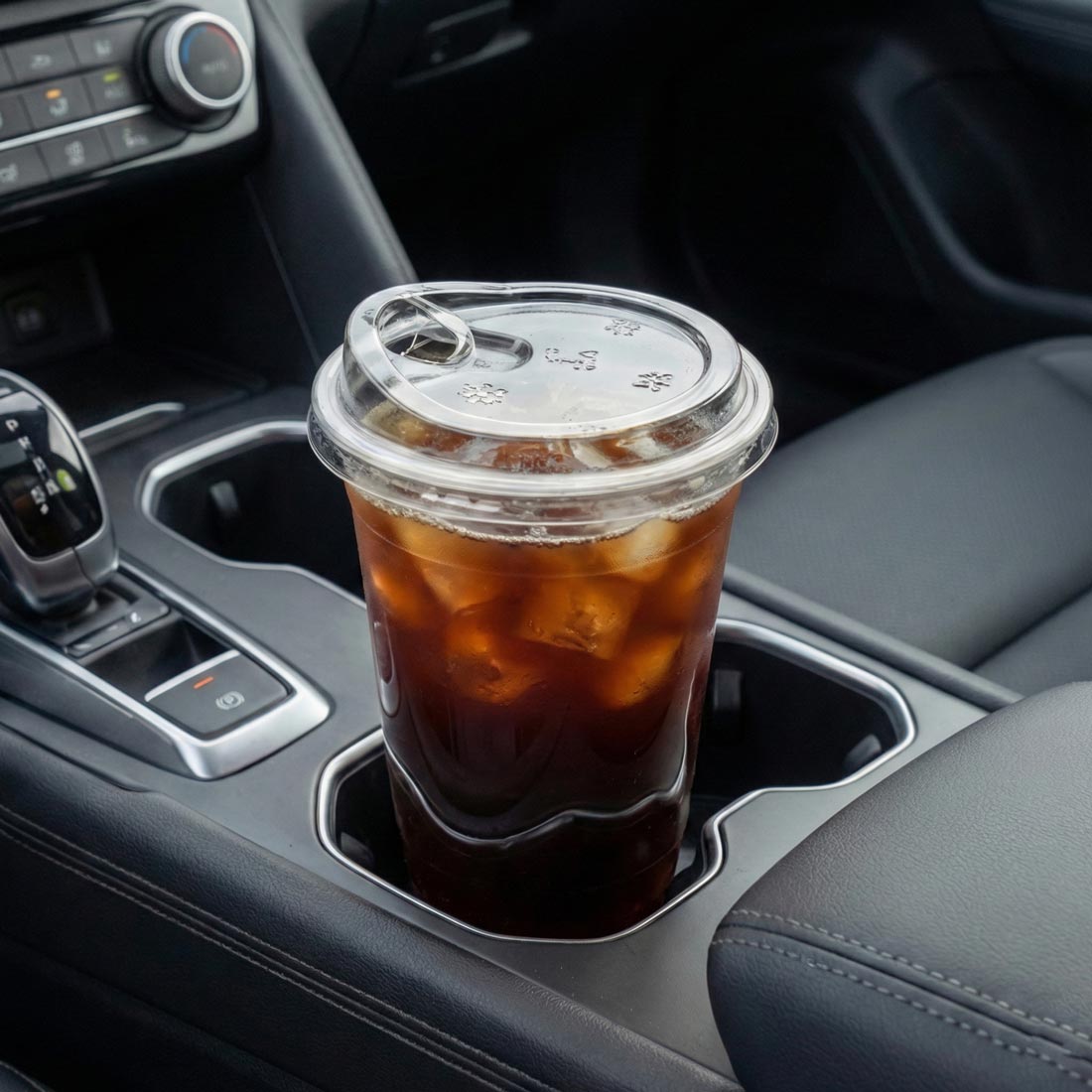PakMax 90mm Cold Cup Sip Through Lid - CCSTL-90C-PET-LID