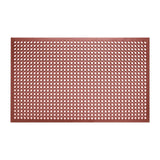 EDLP - Jantex Rubber Grease-resistant Anti-Fatigue Mat Red 0.9x1.5m