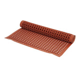 EDLP - Jantex Rubber Grease-resistant Anti-Fatigue Mat Red 0.9x1.5m