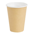 Fiesta Recyclable Hot Cups Single Wall Kraft - 340ml (12oz) (Box 1000)