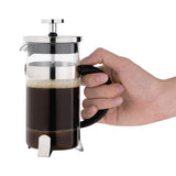 Olympia Contemporary Cafetiere St/St - 3 cup 350ml