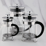 Olympia Contemporary Cafetiere St/St - 3 cup 350ml