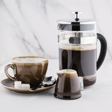 Olympia Contemporary Cafetiere St/St - 6 cup 800ml