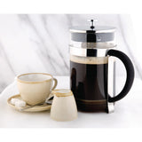 Olympia Contemporary Cafetiere St/St - 12 cup 1500ml