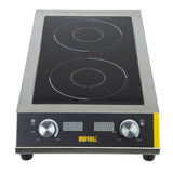 Apuro Heavy Duty Double Induction Hob - 7kW