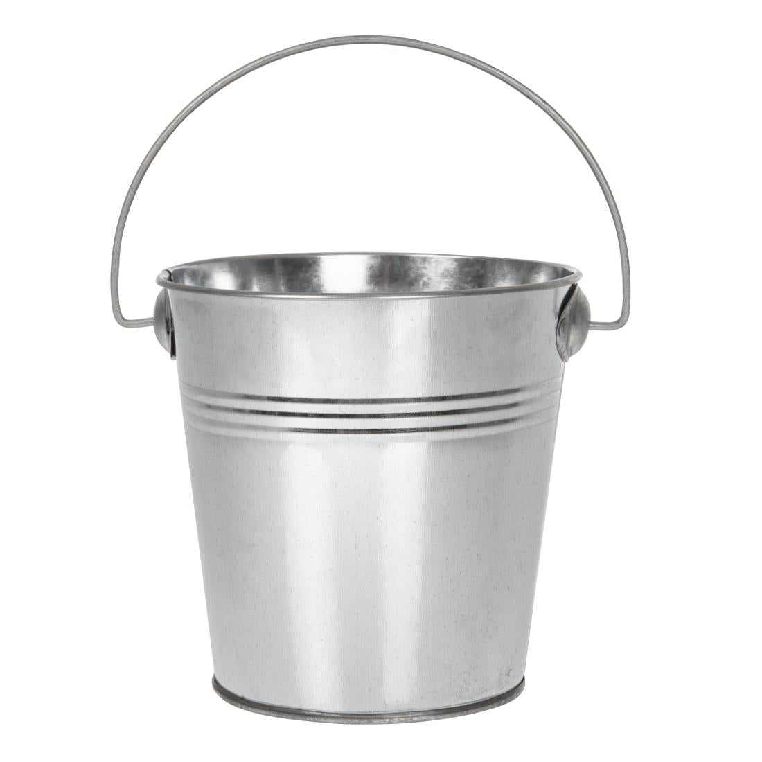 Round Galvanised Bucket - 132x135mm