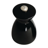 Olympia dark wood salt and pepper mill set black