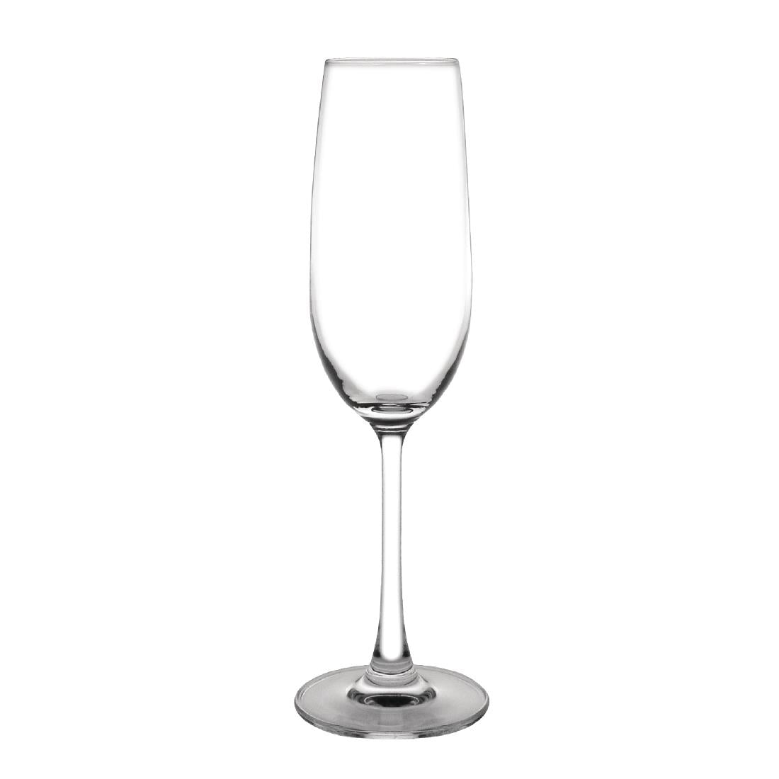 Olympia Crystal Modale Flute Glass - 215ml 7.5oz (7.25USoz) (Box 6)