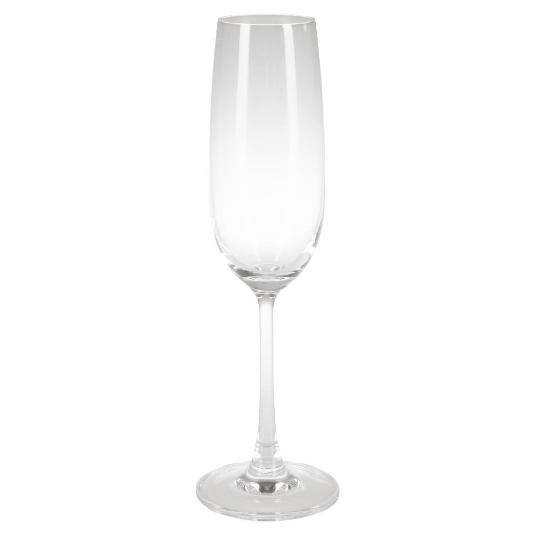 Olympia Crystal Modale Flute Glass - 215ml 7.5oz (7.25USoz) (Box 6)