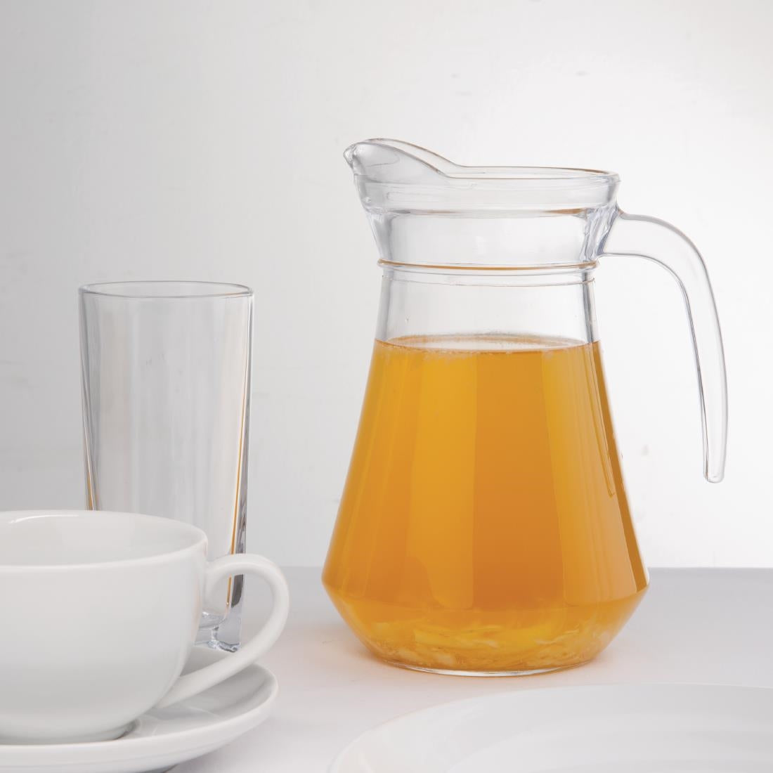 Olympia Glass Jug - 1Ltr (Box 6)