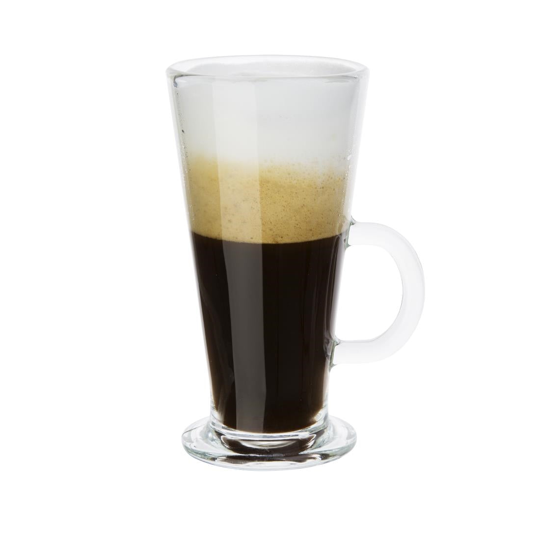 Olympia Toughened Coffee Latte Glass - 285ml 10oz (Box 12)