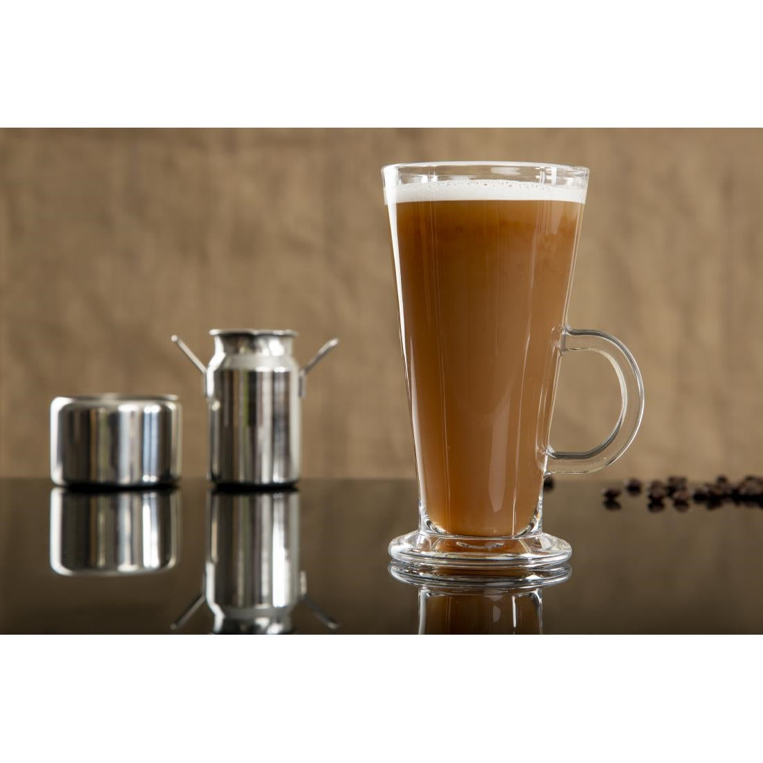 Olympia Toughened Coffee Latte Glass - 285ml 10oz (Box 12)