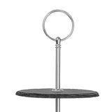 Olympia Slate Etagere - 3 Tier 300mm dia