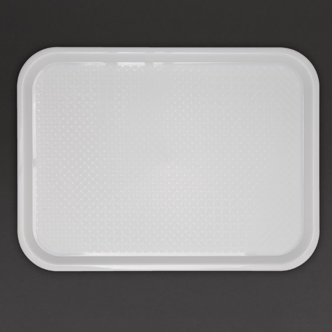 Olympia Kristallon Foodservice Tray White - 265x345mm 10 2/5x 13 3/5"