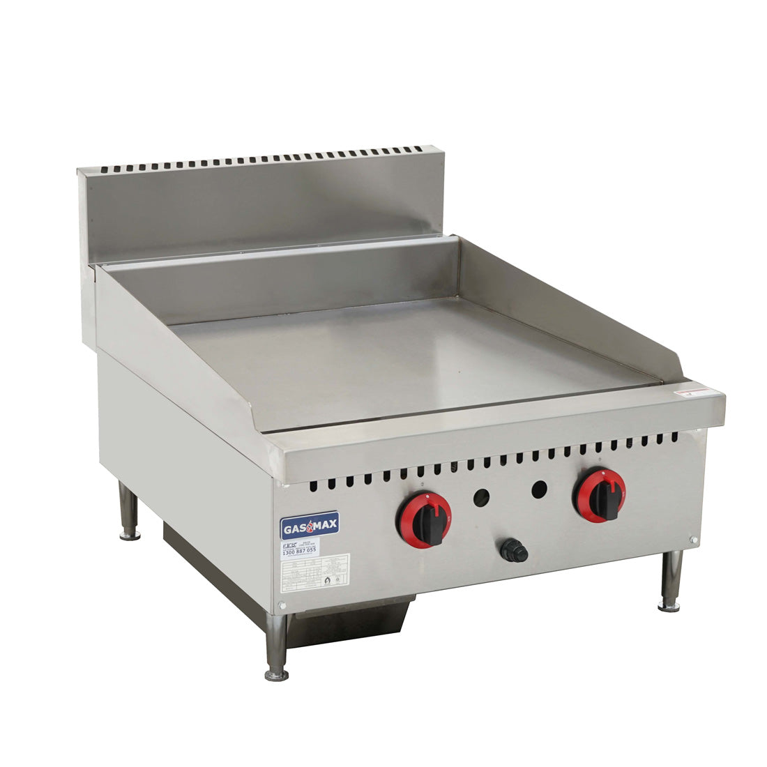 Gasmax Two burner NG Griddle Top - GG-24