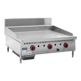 Gasmax Three burner LPG Griddle Top - GG-36LPG