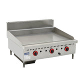 Gasmax Three burner LPG Griddle Top - GG-36LPG