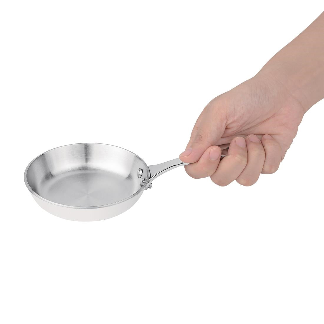 Vogue Tri Wall Mini Frypan - 100mm 4" 1/82Ltr 4fl oz