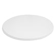 Bolero Round 600mm Table Top (White)