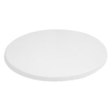 Bolero Round 600mm Table Top (White)
