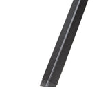 Bolero Black Steel Patterned Bistro Table 700mm Square