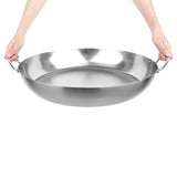 Vogue Paella Pan Carbon Steel - 500mm 20"