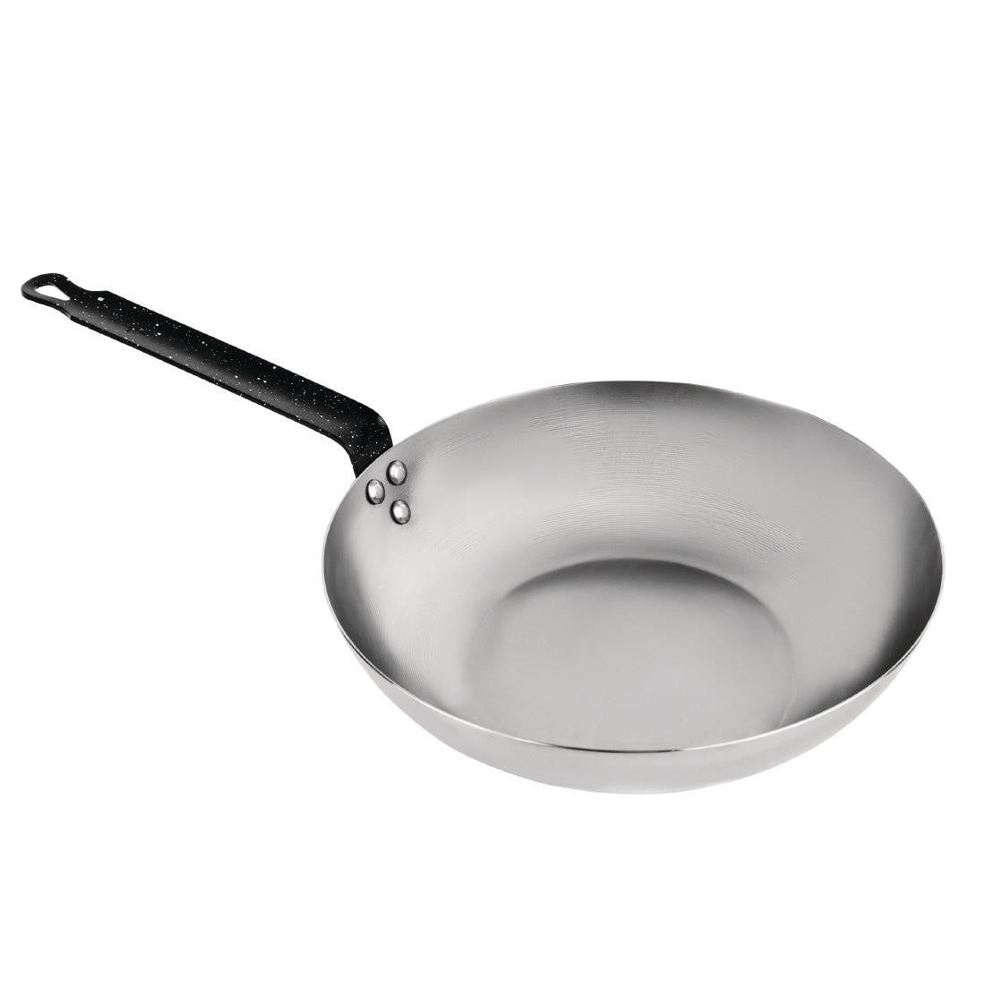 Vogue Wok Carbon Steel - 280mm 11"