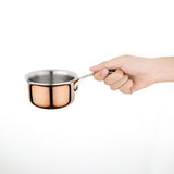 Vogue Mini Saucepan  Copper - 90mm 3 1/2"