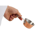 Vogue Copper Mini Gravy Pan - 80mm 150ml 5fl oz