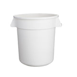 Vogue Round Container Bin White - 398mm 38Ltr